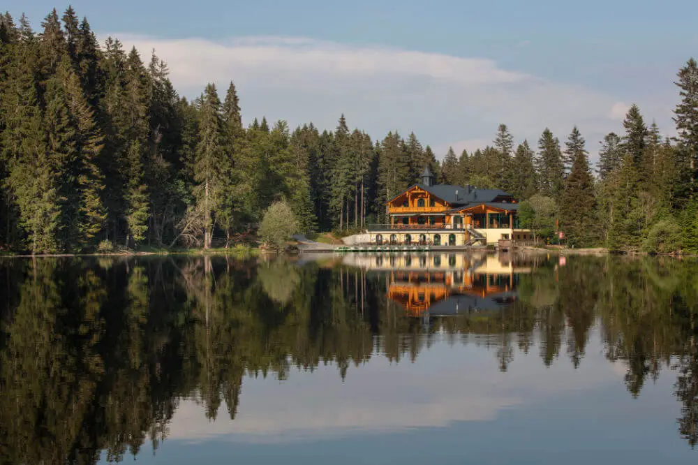 Das Arberseehaus am Grossen Arbersee
